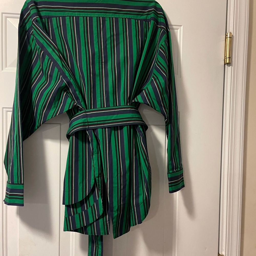 Open Ceremony Green Stripe Shirt - Picture 9 of 9